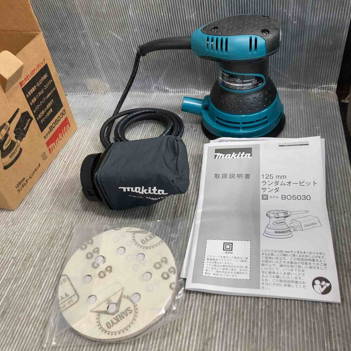 【未使用】マキタ(makita) ランダムオービットサンダ BO5030【草加店】