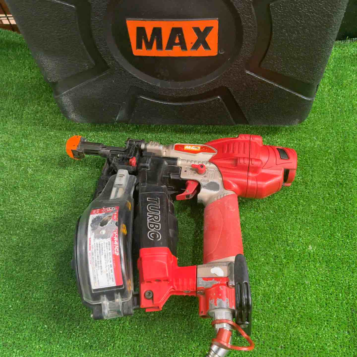 ☆10394515 ☆確認動画有☆MAX/マックス 高圧 ステープル用 スーパー 