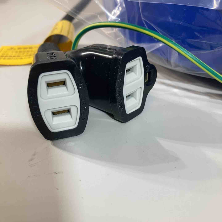 ▼日平 リール コンセントリール 10M 125V・10A(コード引き出し時)　HEP-610C-BL③【戸田店】