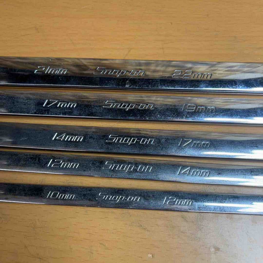 Snap-on スナップオン メガネレンチ 12角 5本セット XDHFM1012/1214/1417/1719/2122　【越谷店】