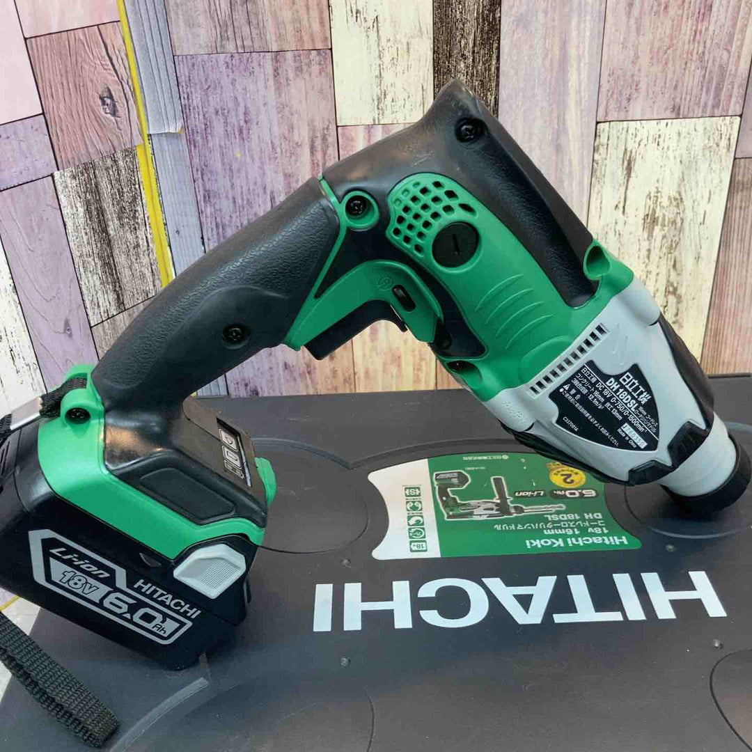 ★ハイコーキ(HIKOKI ※旧:日立工機) コードレスハンマドリル DH18DSL(2LYPK)(L)【八潮店】