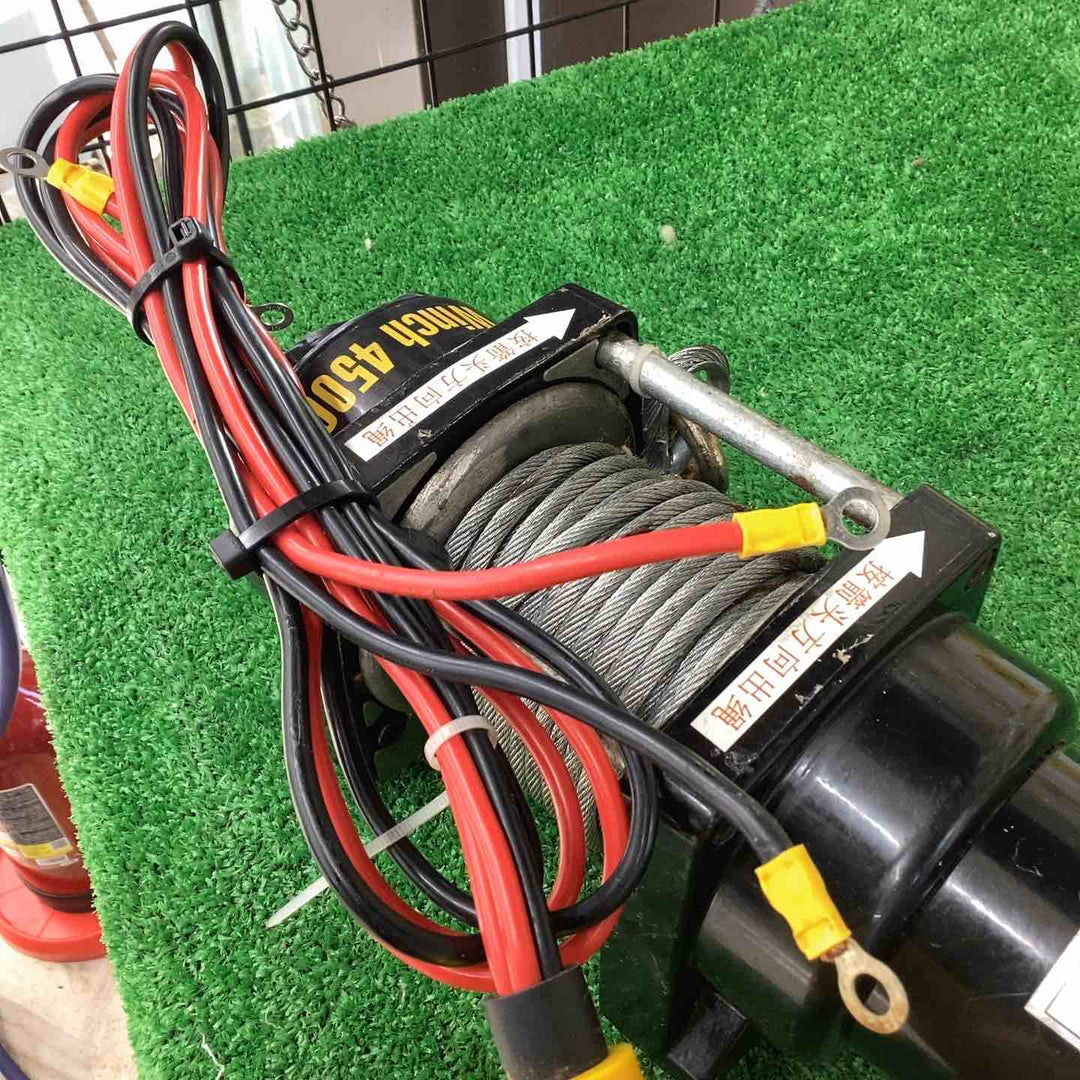 ◇メーカー不明 12Vバッテリー用 ウインチ　【越谷店】