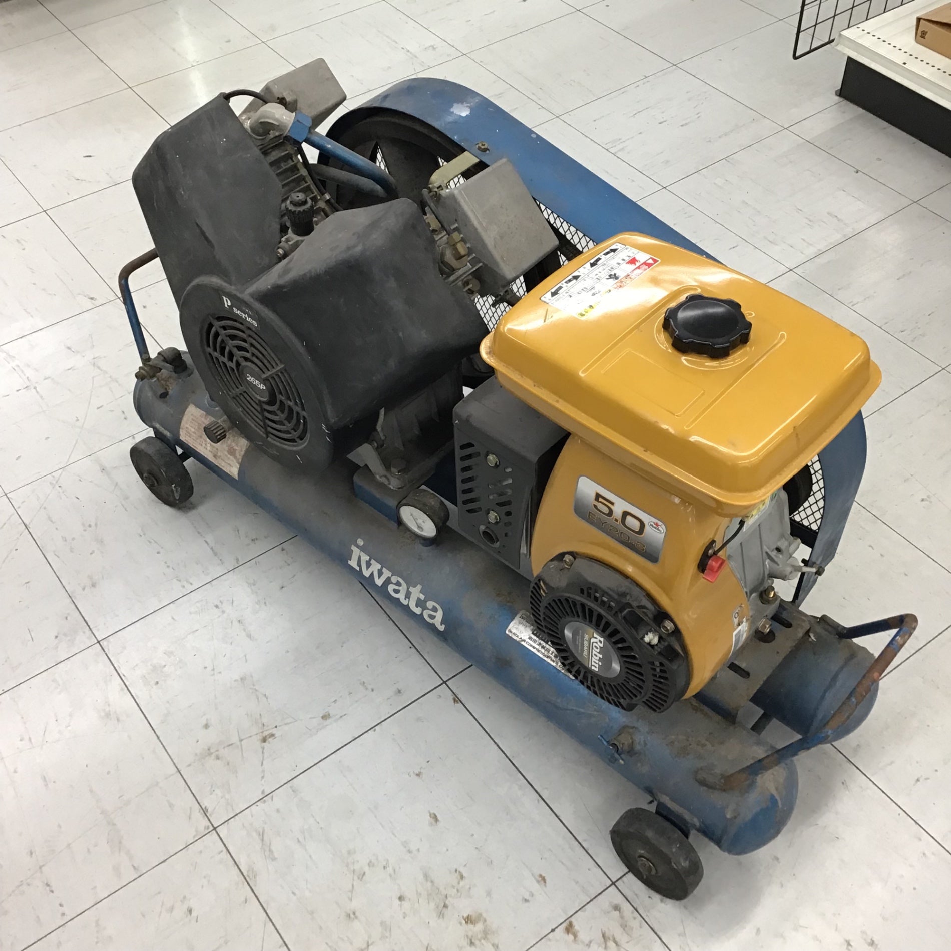 エンジンコンプレッサー イワタ 現状