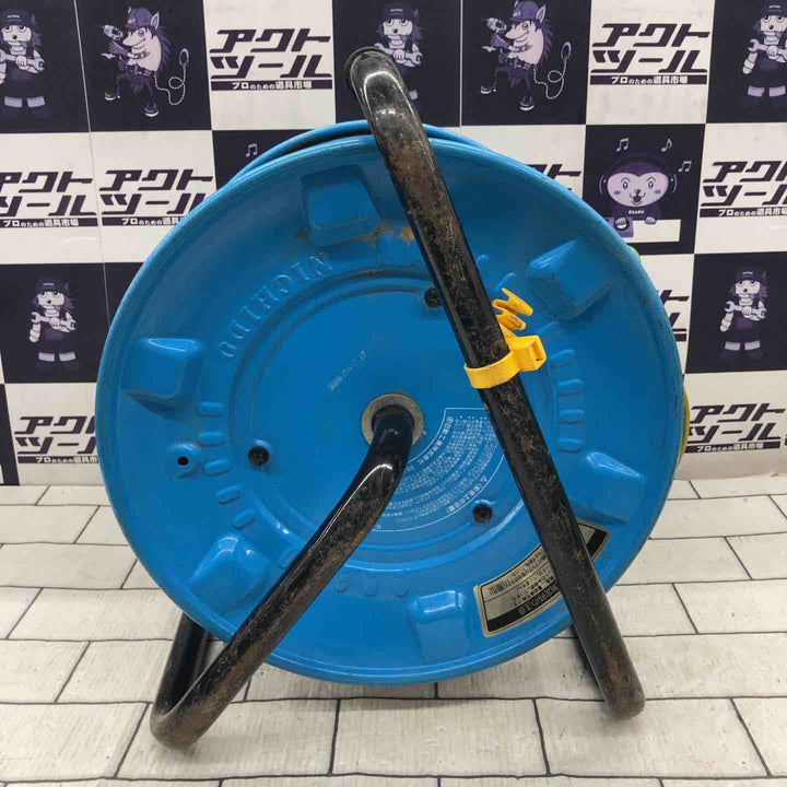 ◇日動 電工ドラム 防雨ELB付 NPW-EB33 30ｍ コードリール【所沢店】