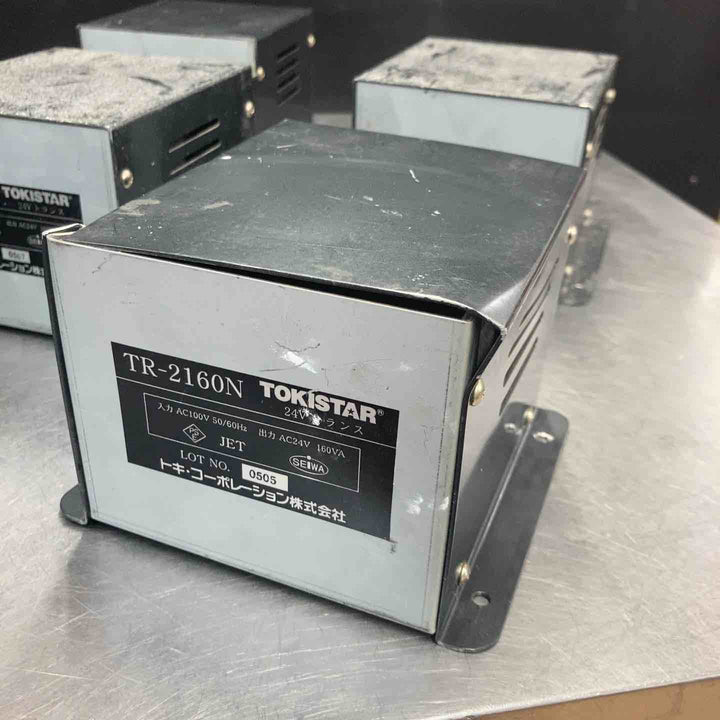 【中古品】 (TOKI)トキコーポレーション 24Vトランス TR-2160Nｘ4台 TR-2100Nｘ2台 計6台まとめ 変圧器 【東大和店】