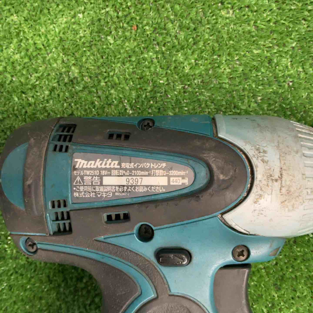☆マキタ(makita) コードレスインパクトレンチ TW251DZ【草加店】