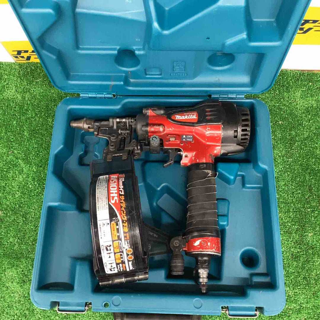 ★マキタ(makita) 高圧エア釘打ち機 AN510HS サイディング【越谷店】