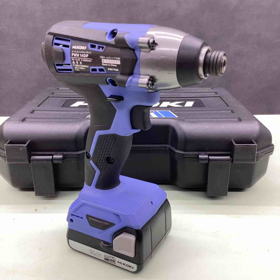 ◇ハイコーキ(HIKOKI ※旧:日立工機) コードレスインパクトドライバ  FWH14DF(2BG)【越谷店】