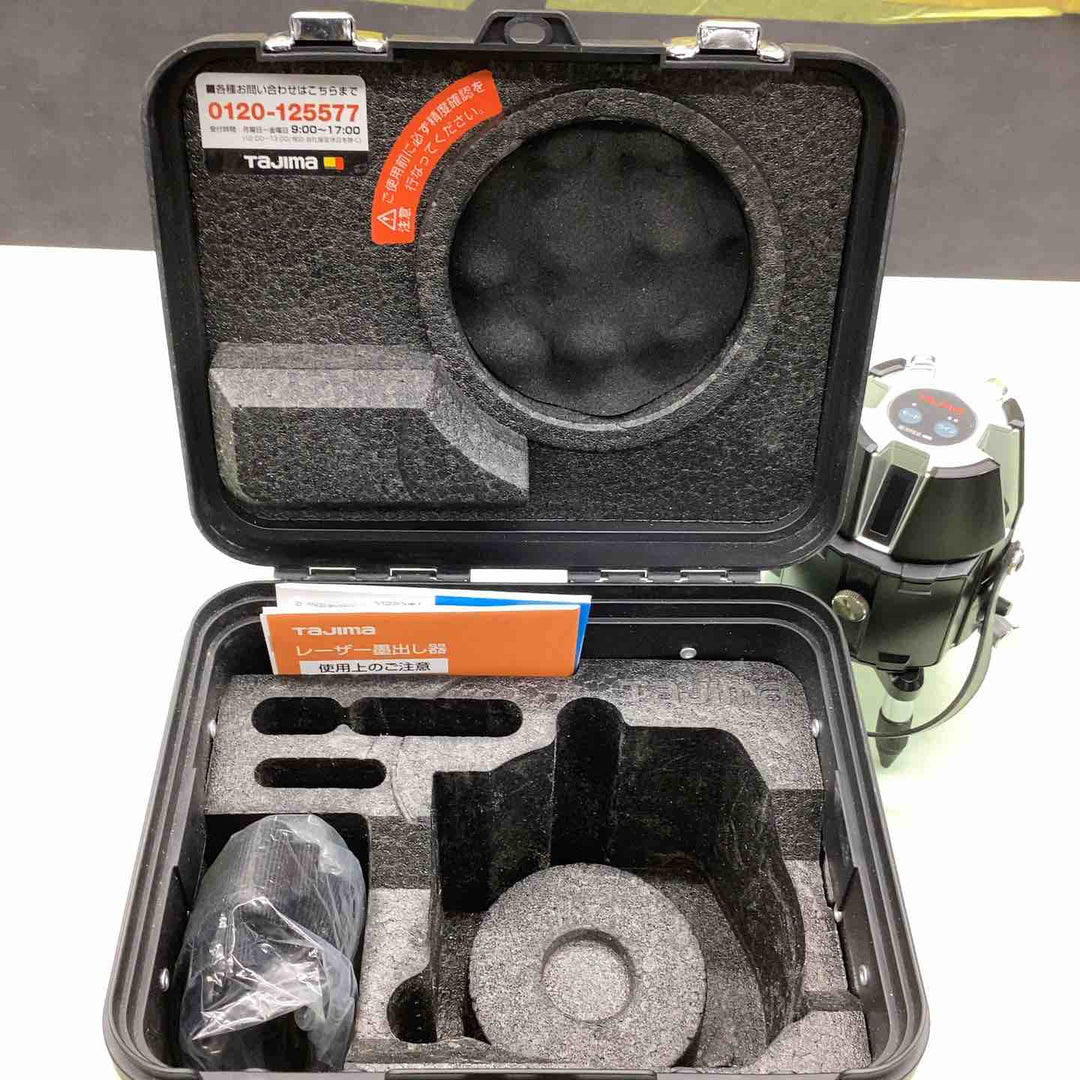 ◇タジマ(TAJIMA) ブルーグリーンレーザー墨出し器 ZEROB-TYZ  縦・横・地墨 ゼロブルー ZB【越谷店】