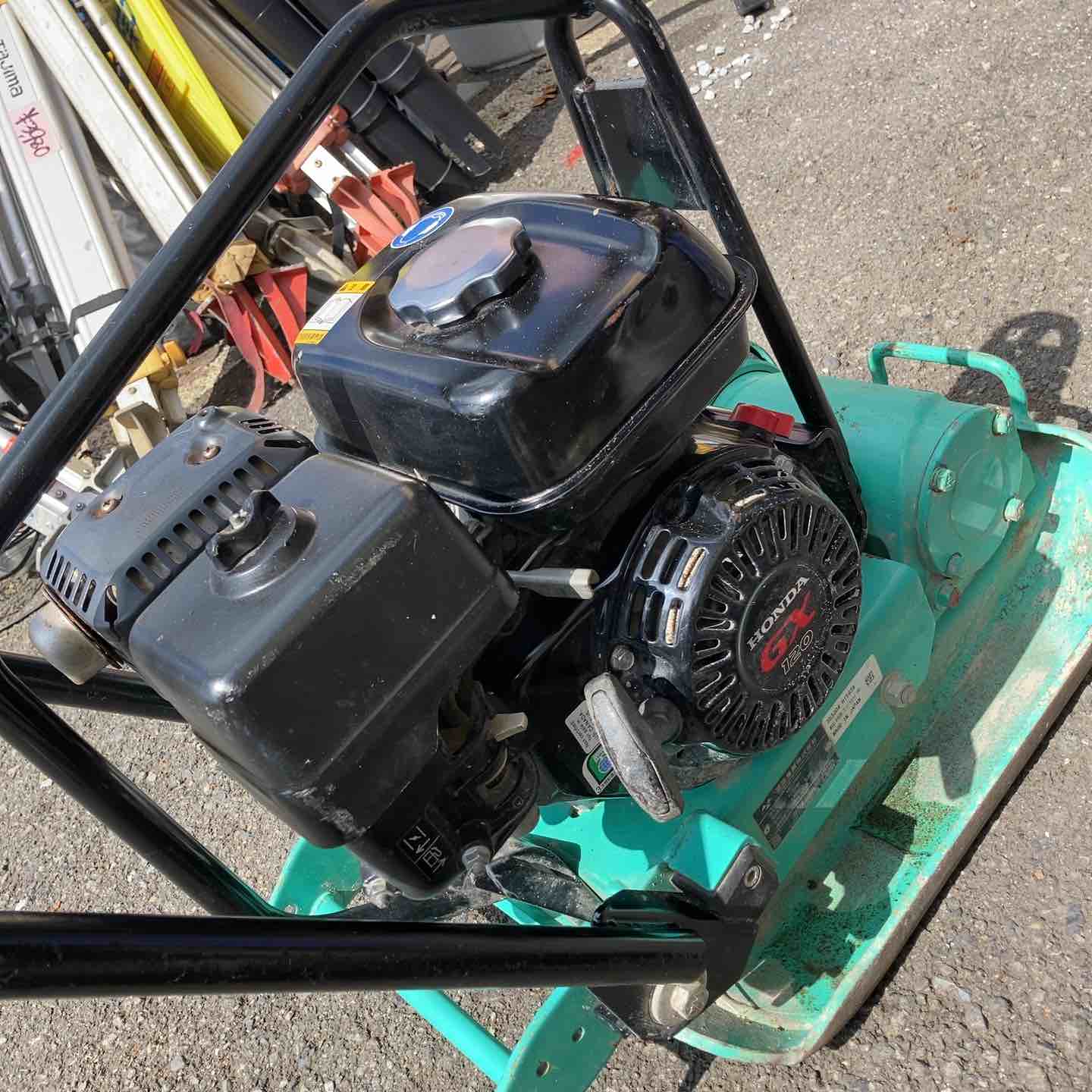 店頭受取り限定】☆三笠(mikasa) プレートコンパクター MVC-F60H