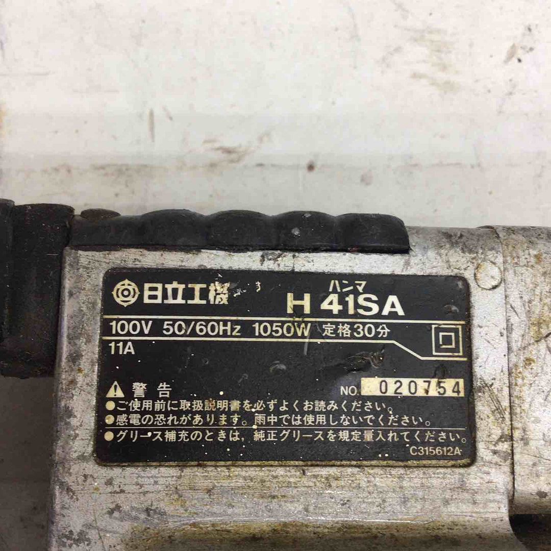 【現状品】 ハイコーキ/HIKOKI 電動ハンマ H41SA 【鴻巣店】