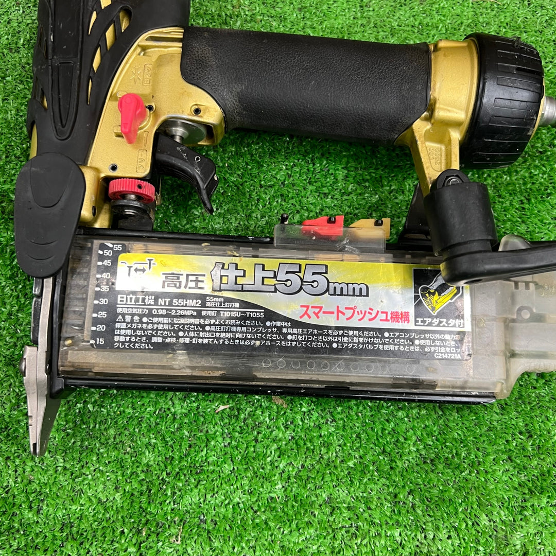 ★ハイコーキ(HIKOKI ※旧:日立工機) 高圧フィニッシュネイラ NT55HM2【桶川店】