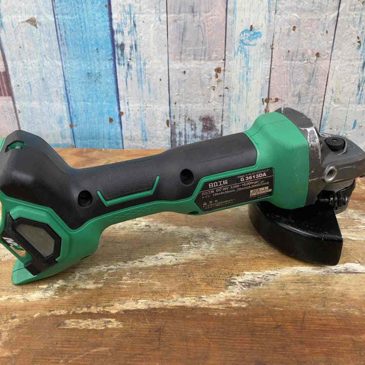【中古品】★ハイコーキ(HIKOKI ※旧:日立工機) 125mmコードレスディスクグラインダ G3613DA(NN) 36V 本体のみ【柏店】
