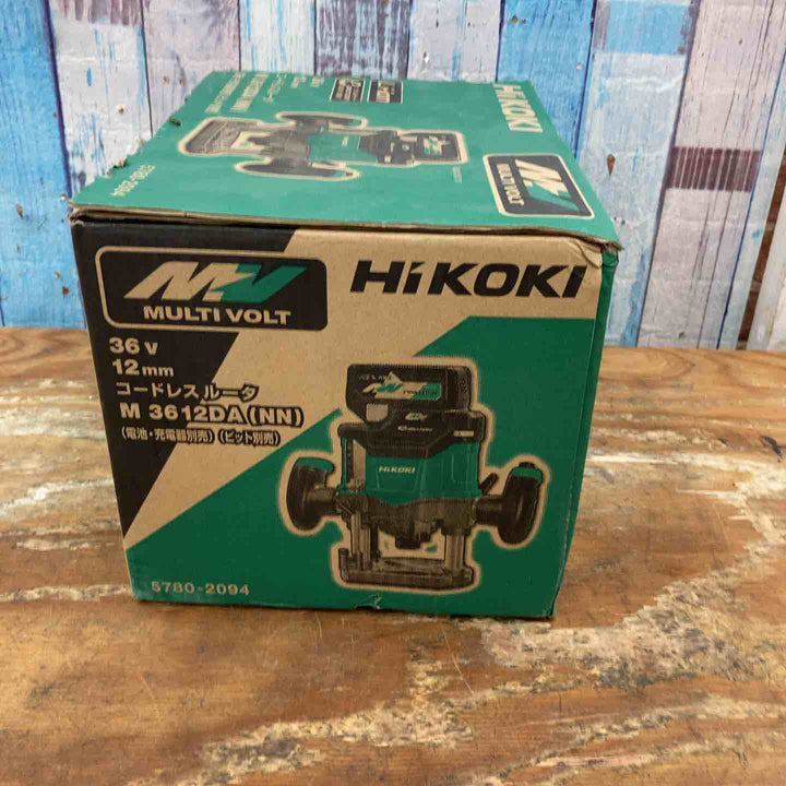 ★ハイコーキ(HIKOKI ※旧:日立工機) コードレスルーター M3612DA(NN)【柏店】