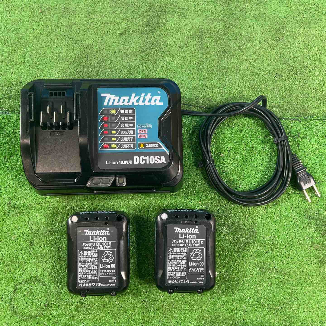 ◇マキタ(makita) コードレスクリーナー CL108FDSHW バッテリー2個付【岩槻店】