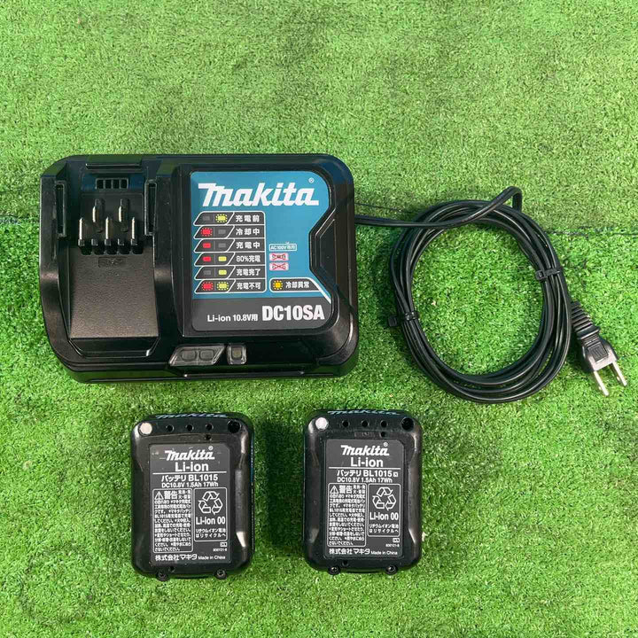 ◇マキタ(makita) コードレスクリーナー CL108FDSHW バッテリー2個付【岩槻店】