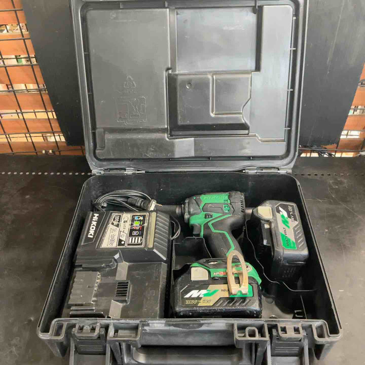 ★ハイコーキ(HIKOKI ※旧:日立工機) コードレスインパクトドライバー WH36DC(2XPSZ)(L)【草加店】