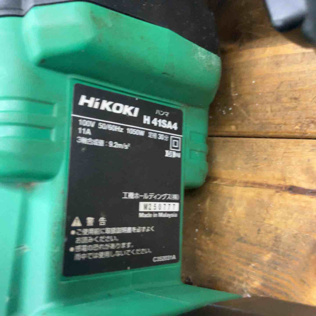 【中古品】ハイコーキ(HIKOKI ※旧:日立工機) ハンマ H41SA4【所沢店】