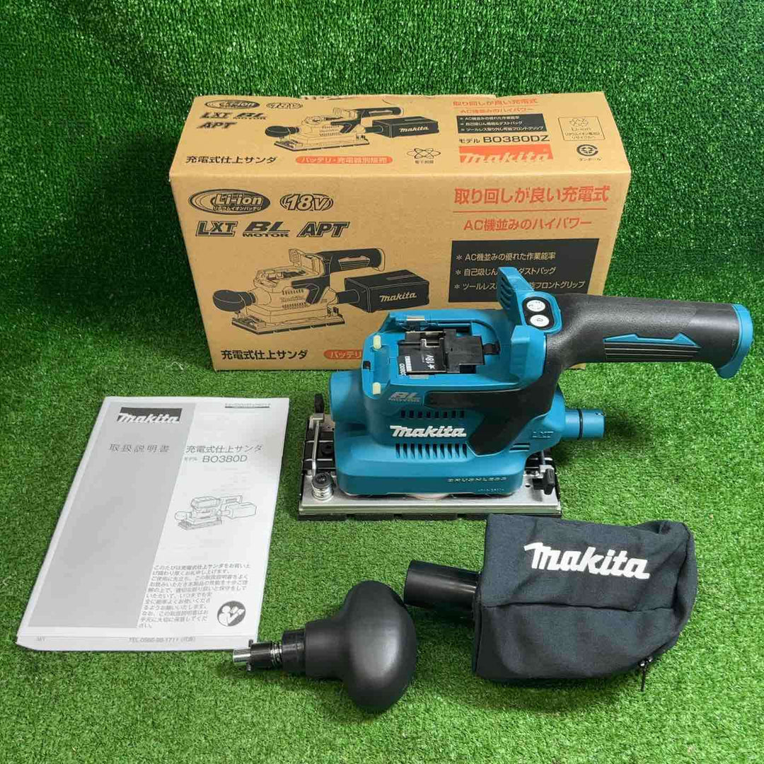 【未使用品】マキタ(makita) コードレス仕上サンダー BO380DZ【川越店】