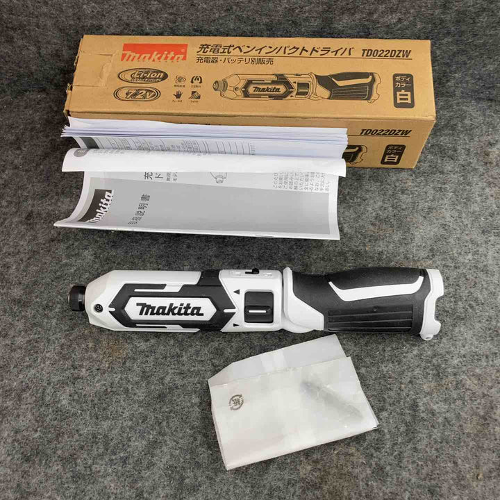 ☆マキタ(makita) コードレスペンインパクトドライバー TD022DZW【鴻巣店】