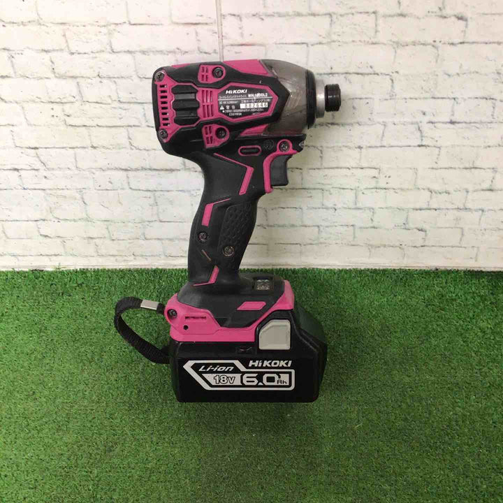★ハイコーキ(HIKOKI ※旧:日立工機) コードレスインパクトドライバー WH18DDL2(2LYPK)(R)【町田店】