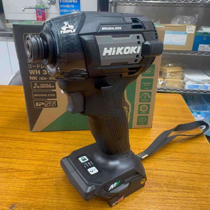 【未使用・特別特価！】 ハイコーキ HiKOKI マルチボルト コードレスインパクトドライバ WH36DD(NNB) 本体+バッテリセット！ 【桶川店】