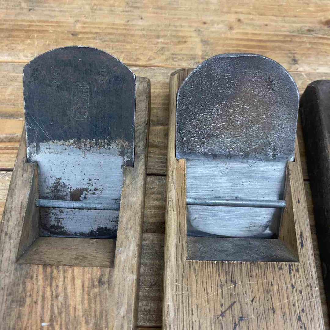 【中古品】 腕自慢・日本・江戸乙女・弘光・ふじ近 鉋5点セット  鉋 かんな カンナ 和工具 大工道具 鑿 のみ 鋸 のこ 【東大和店】