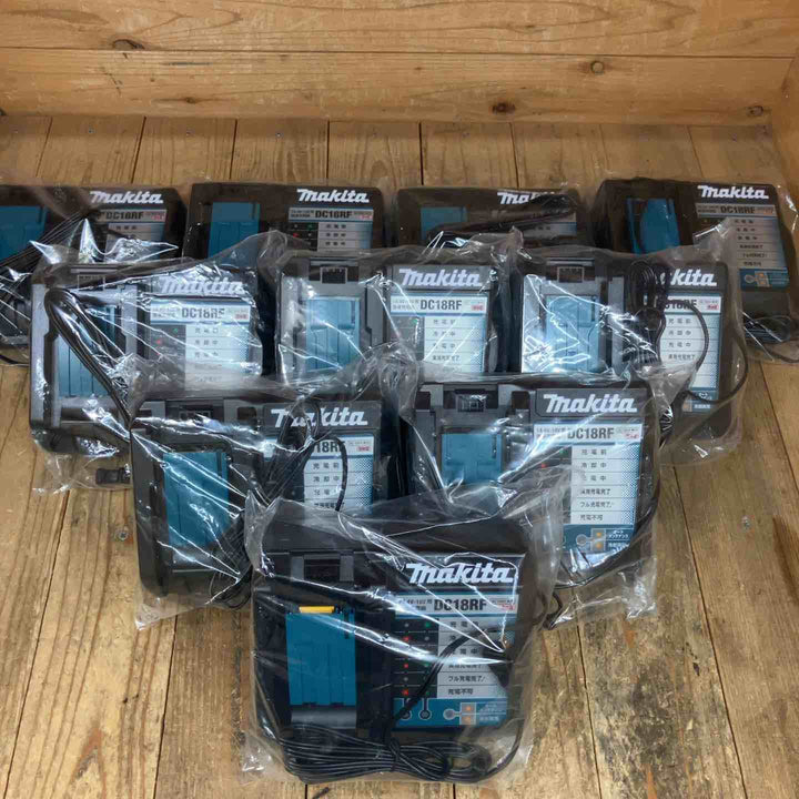 【未使用品】純正 マキタ(makita) 急速充電器 DC18RF 計10台【所沢店】