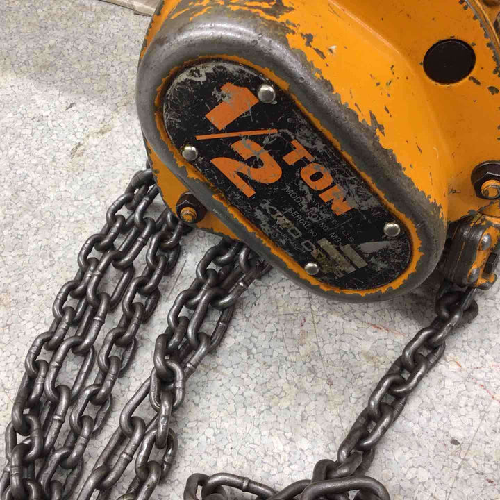 ◇KITO チェーンブロック M3形 0.5ton CB005【八潮店】