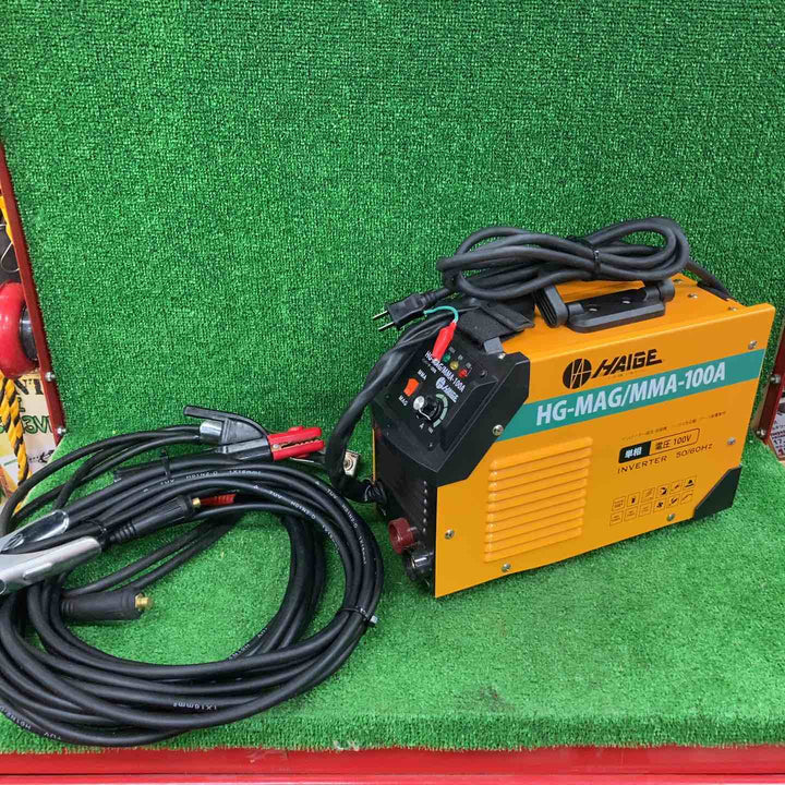 ハイガー　半自動溶接機　HG-MAG/MMA-100A【川崎店】