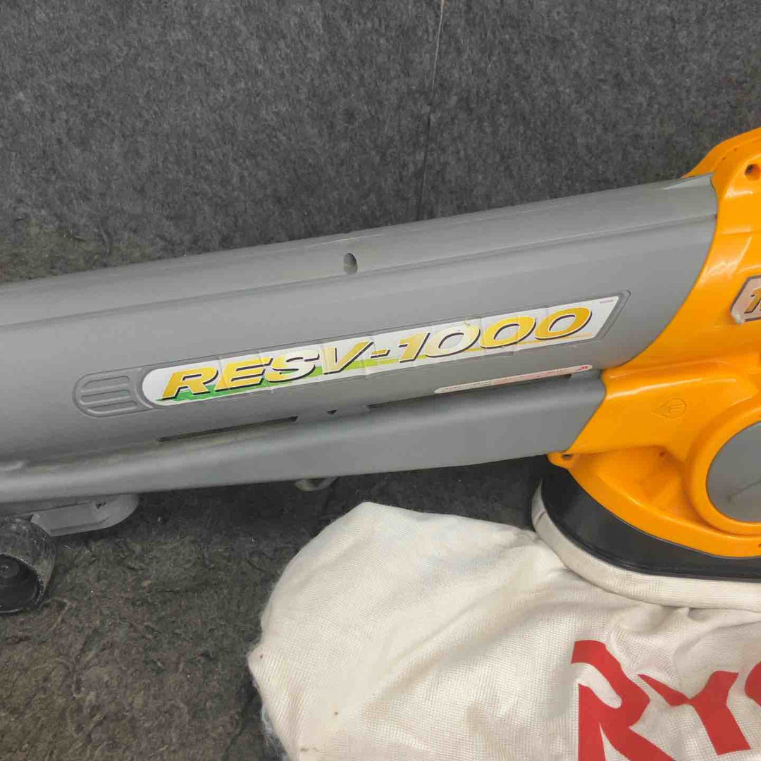 【店頭受取り限定】◇リョービ(RYOBI) ブロワバキューム RESV-1000【鴻巣店】