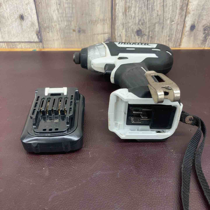 【中古品】 マキタ(makita) 10.8V コードレスインパクトドライバー TD110DZW バッテリー1個付属 【東大和店】