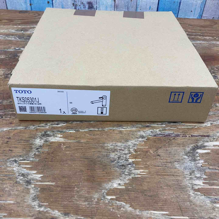◇TOTO 混合水栓 TKS05301J【柏店】