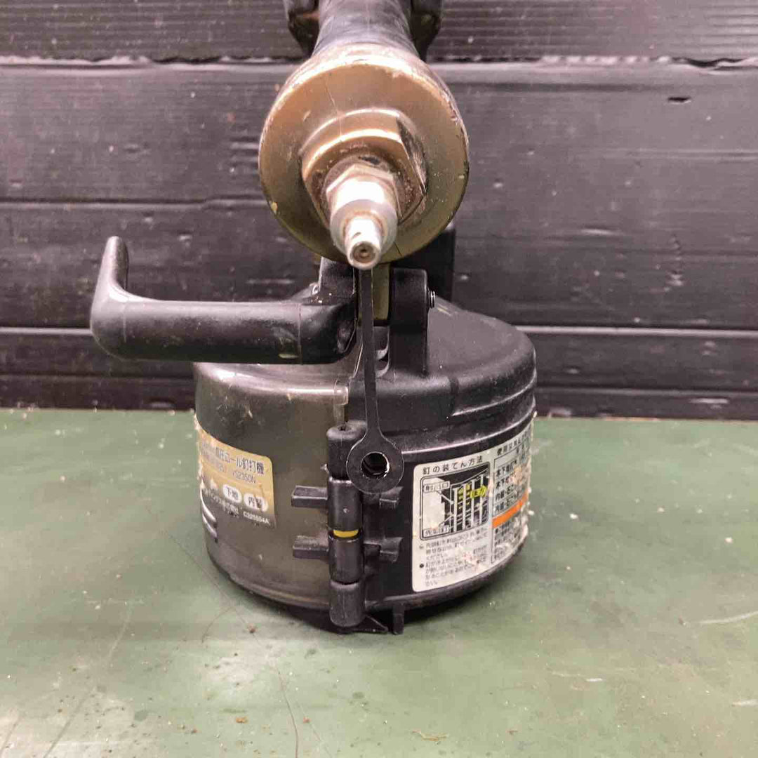 【中古品】★ハイコーキ(HIKOKI ※旧:日立工機) 高圧エア釘打ち機 NV50HR2(N)　エアダストのつまみ戻り悪いキャップ無し【戸田店】