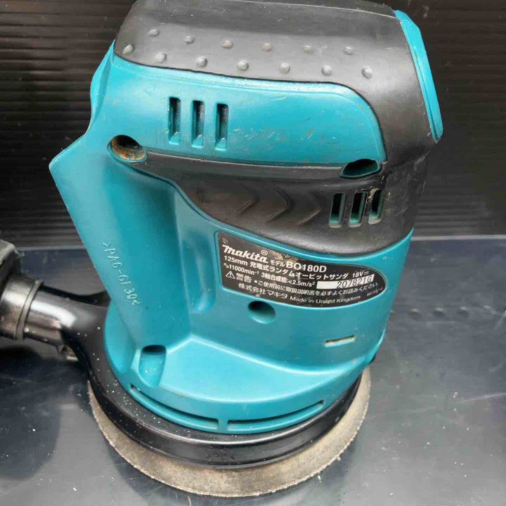 ★マキタ(makita) コードレスランダムオービットサンダ BO180DZ【川越店】