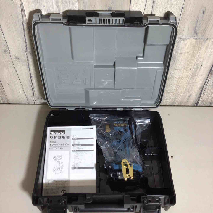 【未使用品】 マキタ makita コードレス インパクトドライバー TD173 LXT20周年記念限定カラー プレミアムブルー 本体＋ケース 20周年 限定色 【戸田店】
