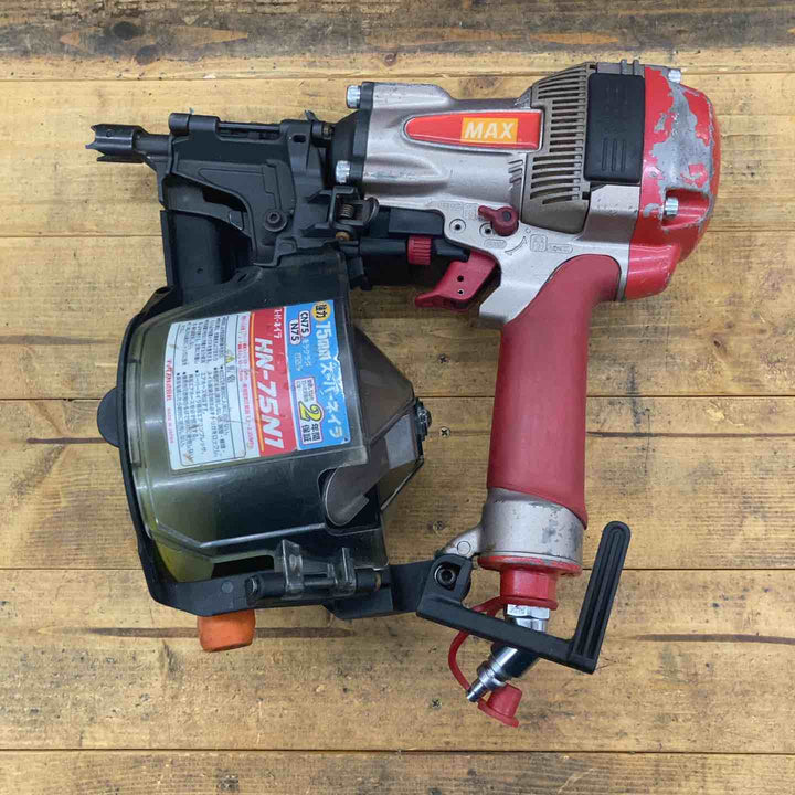 ★マックス(MAX) 高圧エア釘打ち機 HN-75N1【所沢店】