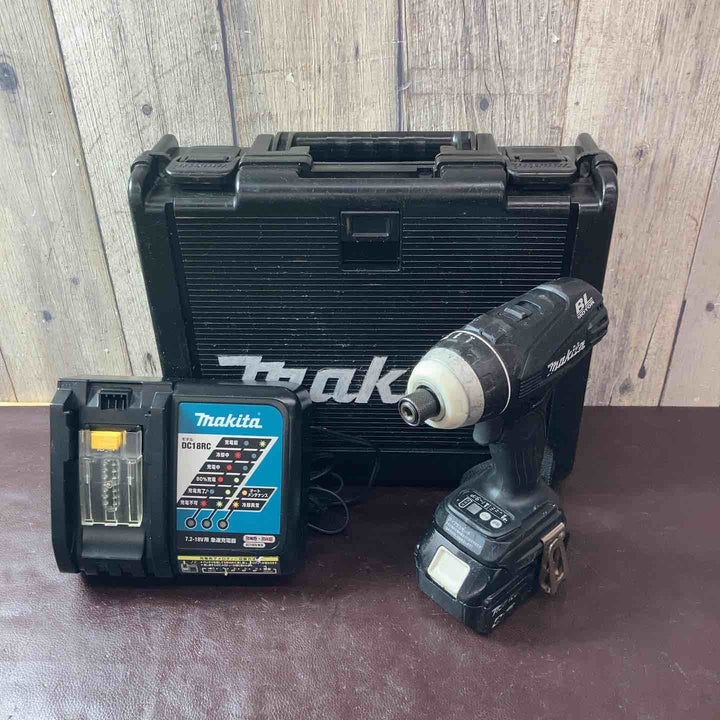 【中古品】マキタ(makita) コードレス4モードインパクトドライバー TP141DRGXB バッテリー１個【東大和店】