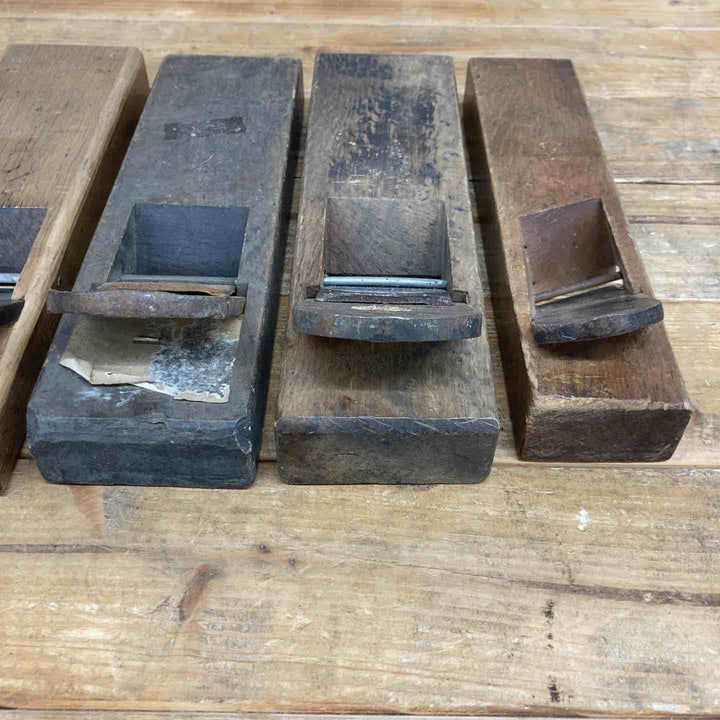 【中古品】 腕自慢・日本・江戸乙女・弘光・ふじ近 鉋5点セット  鉋 かんな カンナ 和工具 大工道具 鑿 のみ 鋸 のこ 【東大和店】