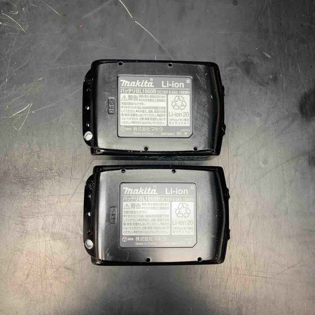 マキタ(makita) 純正 リチウムイオンバッテリー 18V/6.0Ah BL1860B 5個セット【川越店】