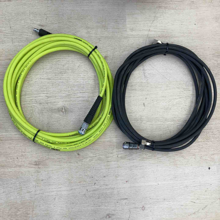 【店頭受取り限定/美品】DEEN.J(ディーンジェイ) エアコンプレッサーサイレントタイプ DNJ13RA14 容量30L+38Lサブタンク ホース付き【川越店】