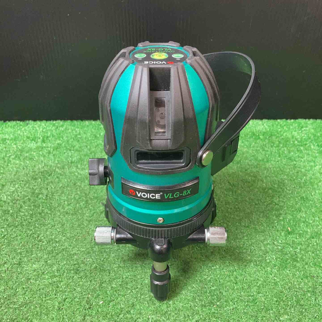 【中古品】◇VOICE レーザー墨出し器 グリーンレーザー VLG-8X【岩槻店】