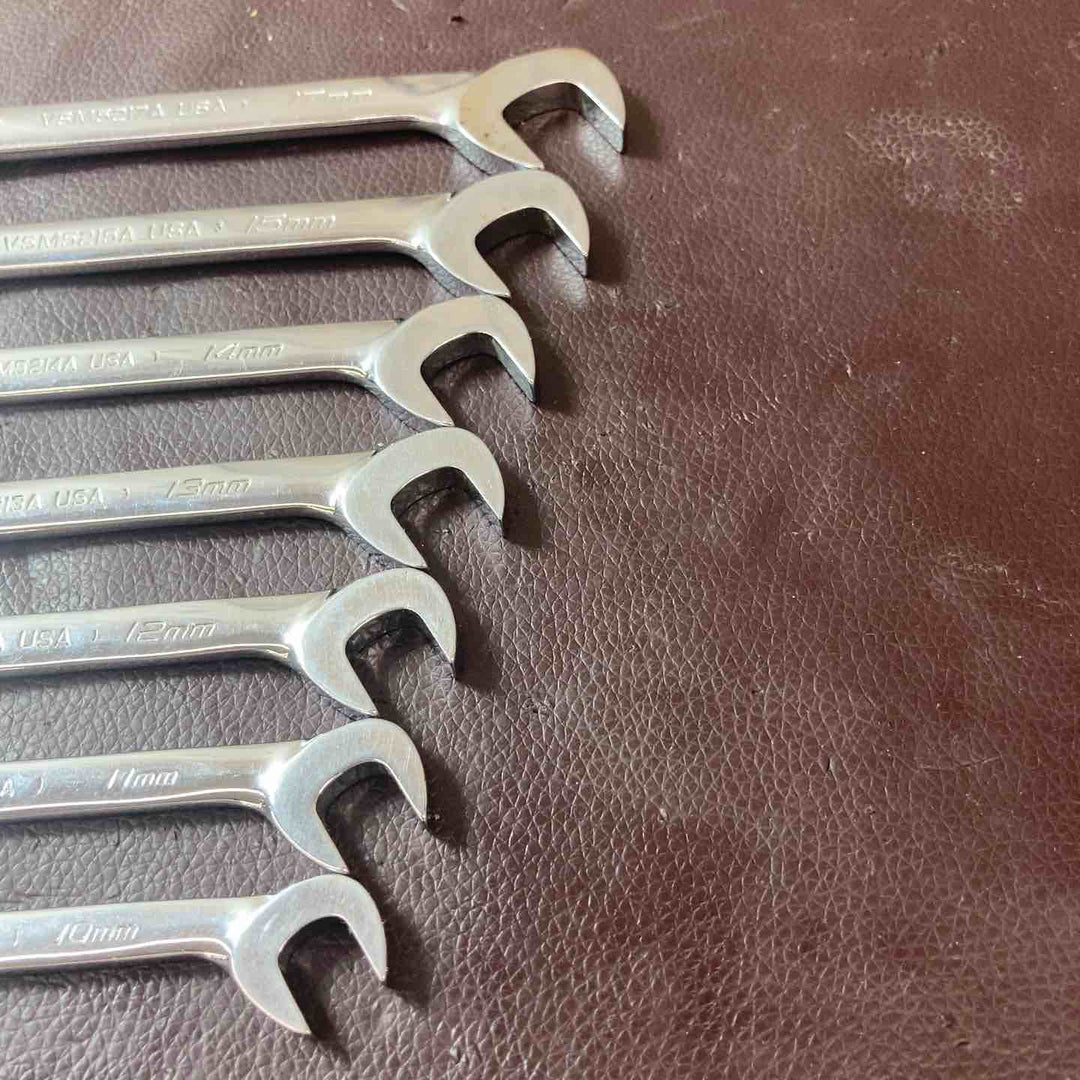 【中古品】スナップオン(Snap-on) 4方向アングルヘッド オープンエンドレンチ 計7本セット VSM5210A～VSM5217A【東大和店】