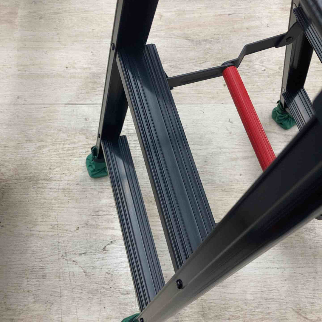 ◇長谷川工業(Hasegawa) 専用脚立 脚軽 BLACK 3段 RZB-09b (0.79m) (17761)【2020年モデル】【川越店】