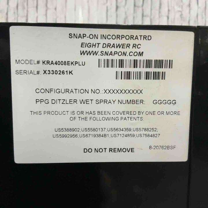【店頭受取り限定】Snap-on スナップオン ロールキャブ KRA4008EK【川口店】
