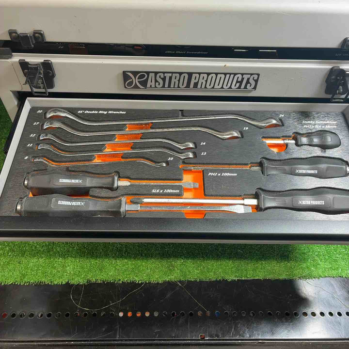 【中古品】 アストロプロダクツ 3段ツールセット TS214 限定色グレー 【藤沢店】