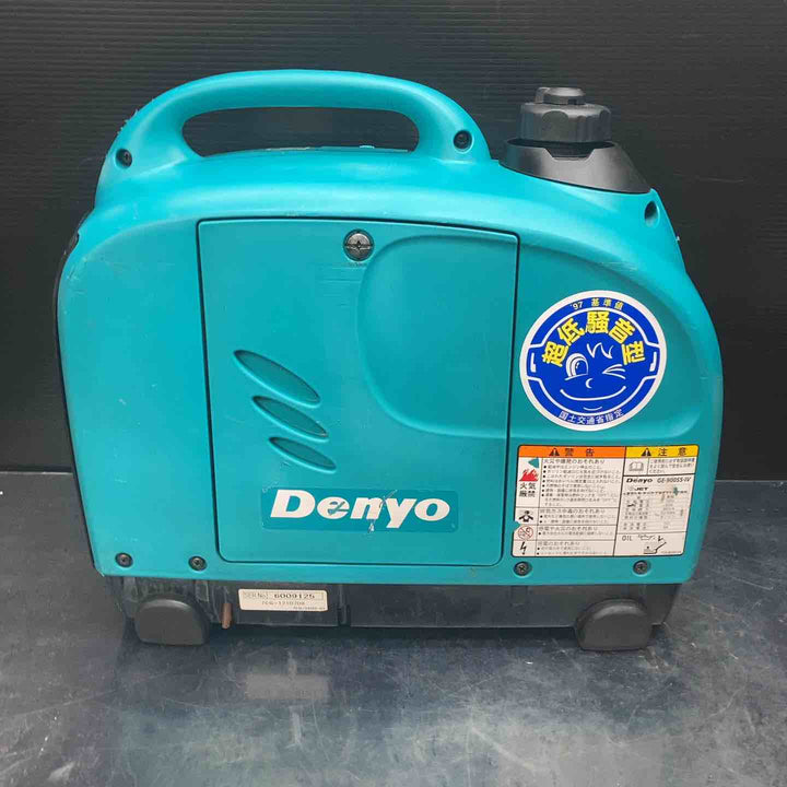 ★デンヨー(Denyo) インバーター発電機 GE-900SS-IV (GE-900-IV)【川越店】