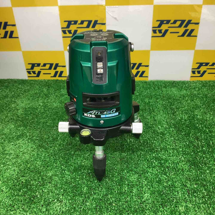 ◇ムラテックKDS グリーンレーザー墨出し器 ATL-45G 本体 ATL-45G スーパーレイ【越谷店】