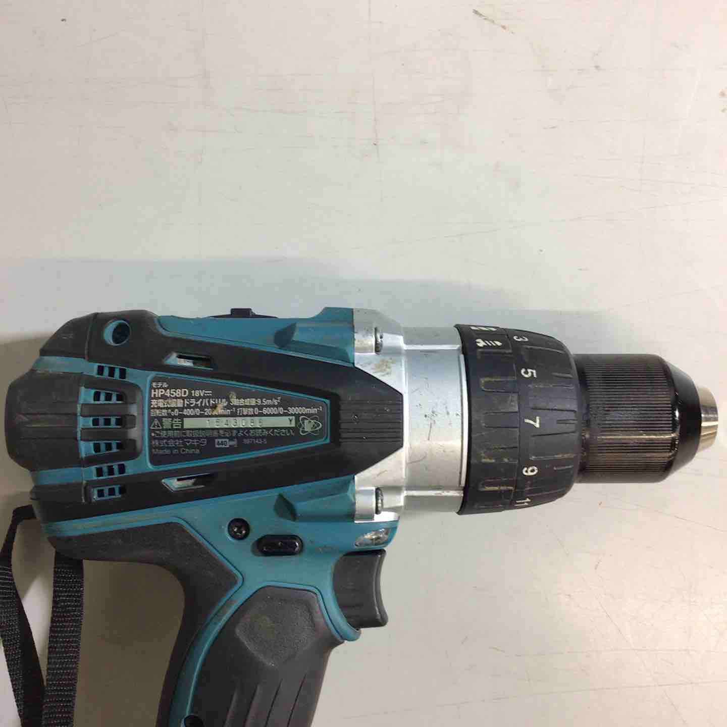 中古品】マキタ 18V 充電式振動ドライバドリル HP458DZK【戸田店