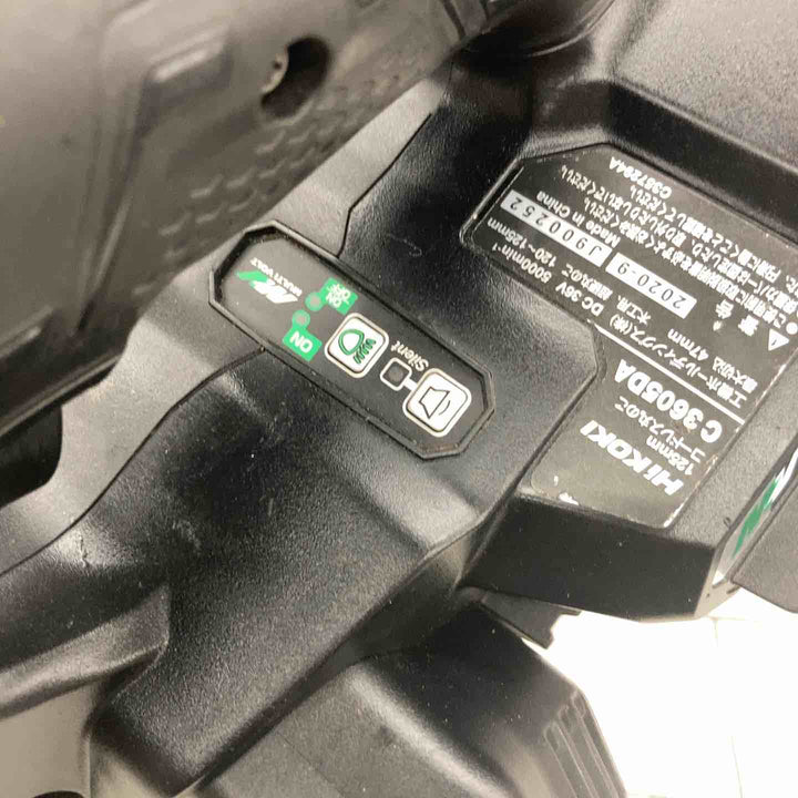 ★ハイコーキ(HIKOKI ※旧:日立工機) コードレス丸のこ C3605DA(NNB)+バッテリー1個付き！【所沢店】